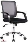 Кресло OFFICE4YOU VISANO Black/Chrome (27786)