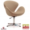 Кресло SDM Сван ткань коричневый