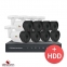 Комплект видеонаблюдения Partizan AHD-24 8xCAM + 1xDVR + HDD