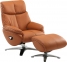 Крісло-реклайнер Qlab RC280BR Leather Brown