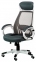 Кресло офисное Special4You Briz Black/White
