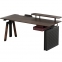 Комп'ютерний стіл Sihoo D07 Walnut/Black