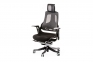 Купить Кресло офисное Special4You WAU BLACK FABRIC CHARCOAL NETWORK в Киеве с доставкой по Украине | vincom.com.ua