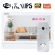 Комплект Wi-Fi відеодомофона SEVEN DP-7576/07Kit white