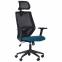 Кресло офисное AMF Lead Black HR SM 2328/Сетка HY-100 черная