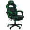 Кресло геймерское Amf VR Racer Dexter Webster черный/зеленый