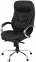 Купити Крісло офісне Аклас Валенсія Soft CH MB (шкіра LC-A Black) у Києві з доставкою по Україні | vincom.com.ua