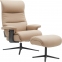 Кресло-реклайнер Qlab RC240BE Leather Beige