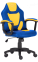 Крісло геймерське дитяче GT RACER X-1414 Blue/Yellow