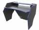 Стіл комп'ютерний геймерський ZEUS GROM-2 чорний/синій