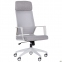 Крісло офісне AMF Twist white світло-сірий