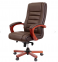 Купить Кресло офисное Аклас Гаспар ЕХ МB Кожа LC-K Dark brown в Киеве с доставкой по Украине | vincom.com.ua