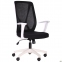 Крісло офісне AMF Nickel White Сідней-07/Сітка SL-00 чорна