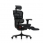 Крісло комп'ютерне Ergohuman Ultra X9 Gaming Legrest Black